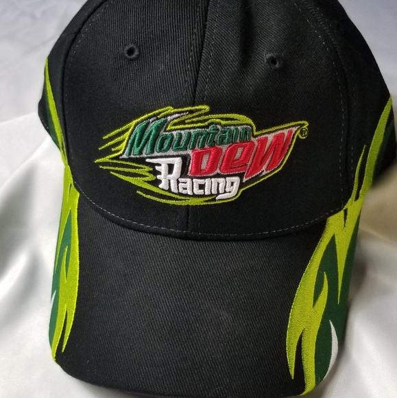 Mountain dew racing hat Clearance